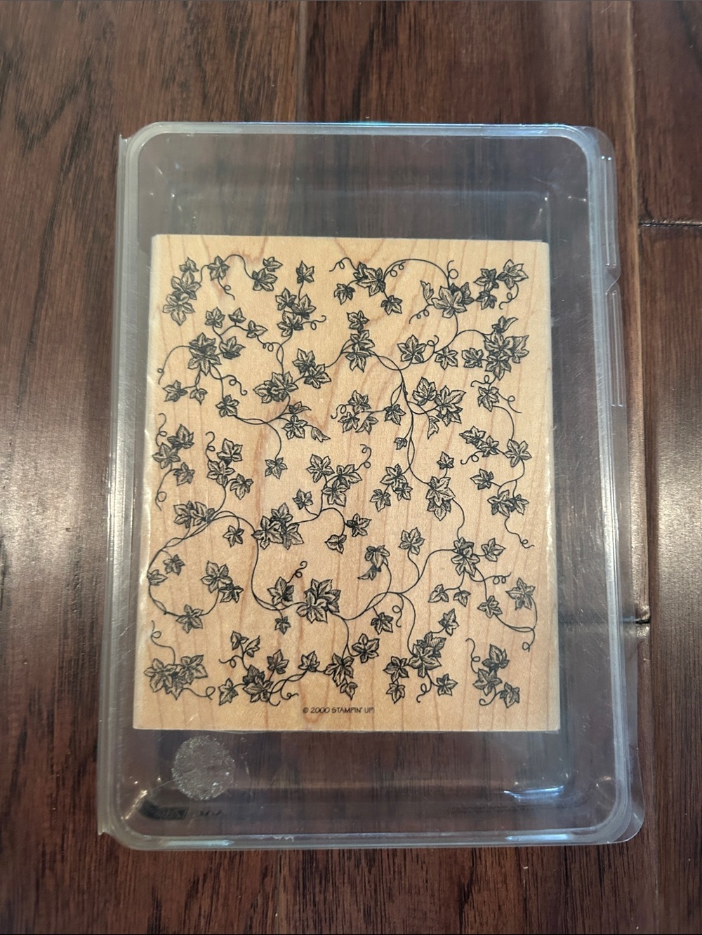 Stampin’ Up! Floral Vine Wooden Rubber Stamp